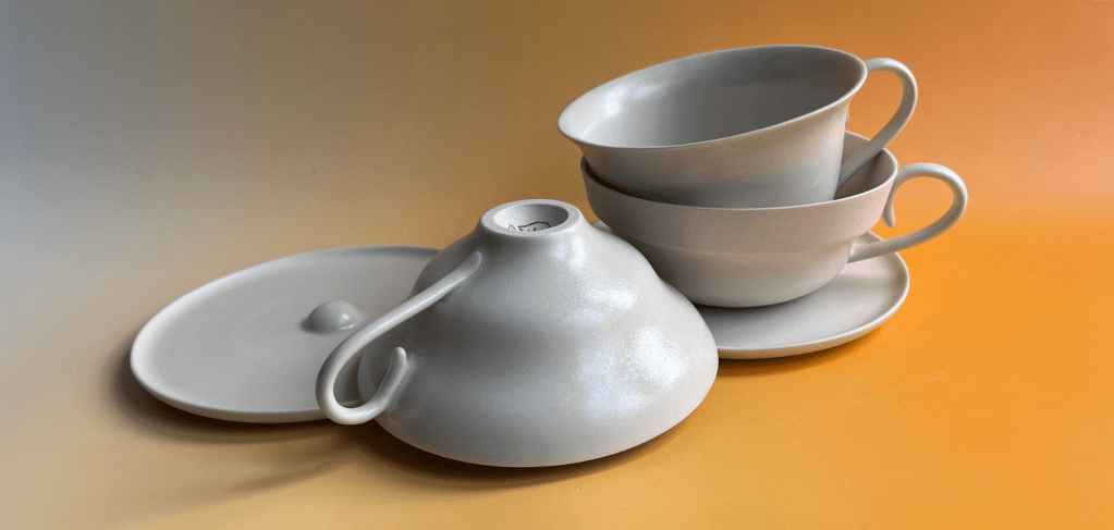 Teacup Wave, teacups Joy and Teacup Inner Wisdom as part of 77Teacups collection